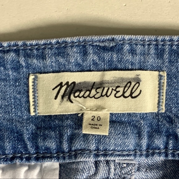 Madewell Pleated Wide-Leg Jeans Plus Size - Picture 9 of 15